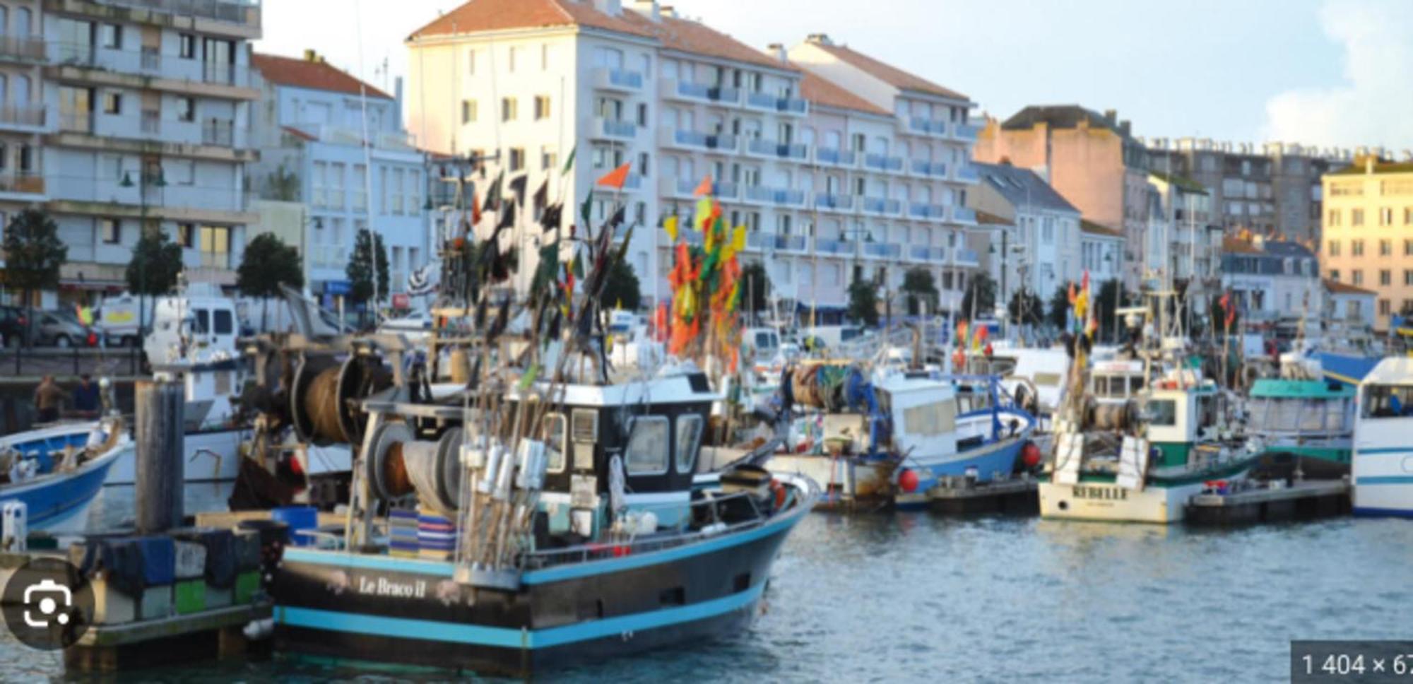 Pretty And Bright Studio With View On The Harbor Les Sables-dʼOlonne Dış mekan fotoğraf